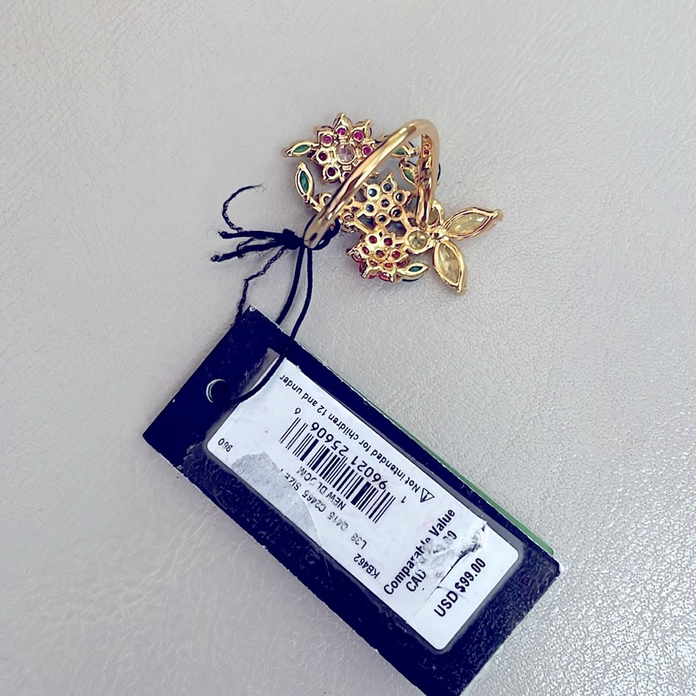 Kate Spade Vibrant Floral Cluster Ring - Picture 7 of 8
